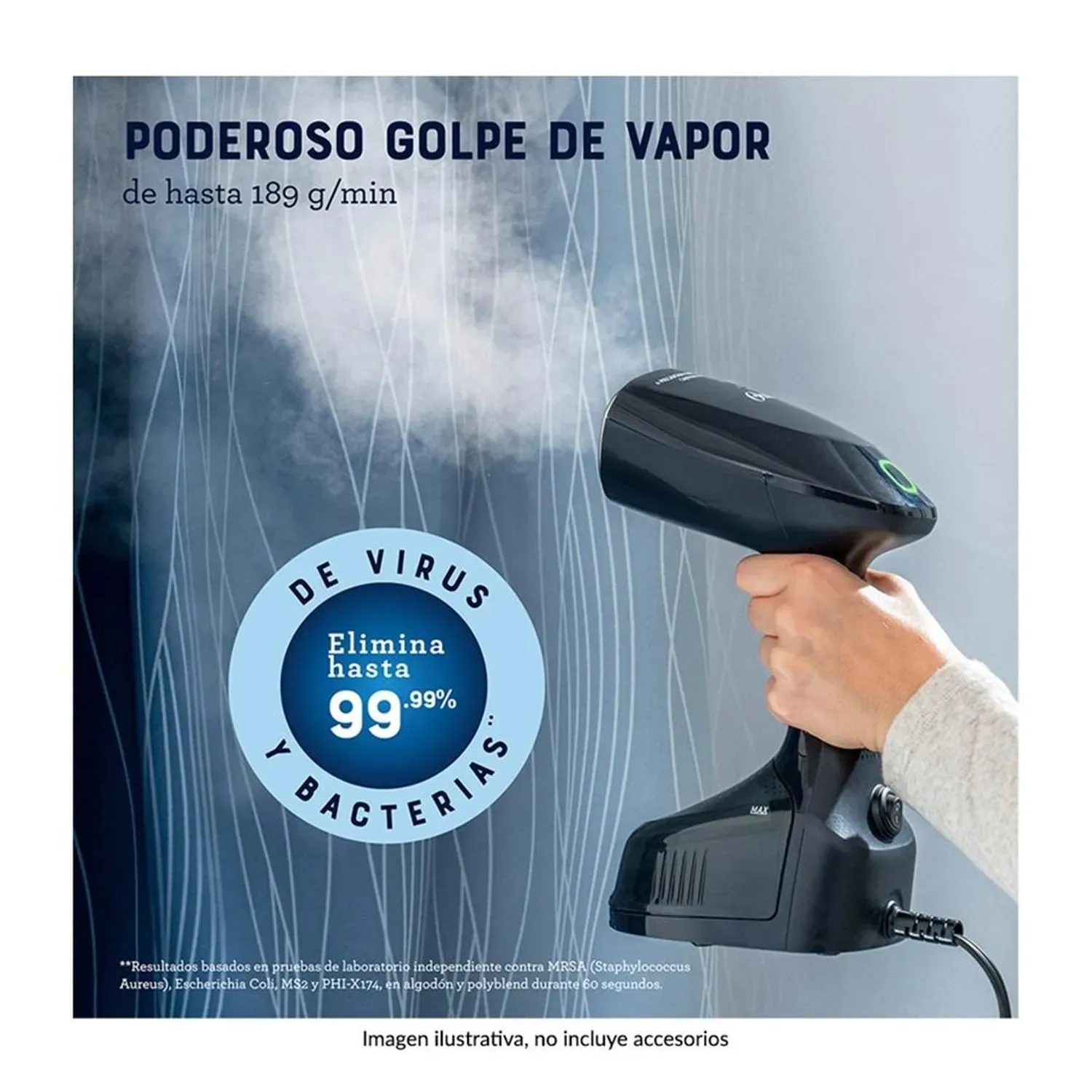Vaporizador De Prendas Portátil GCSTES101